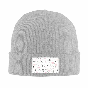 Шапка JBYJBX в современный горошек, осенняя, зимняя, повседневная synthetic.ua - Фото 1