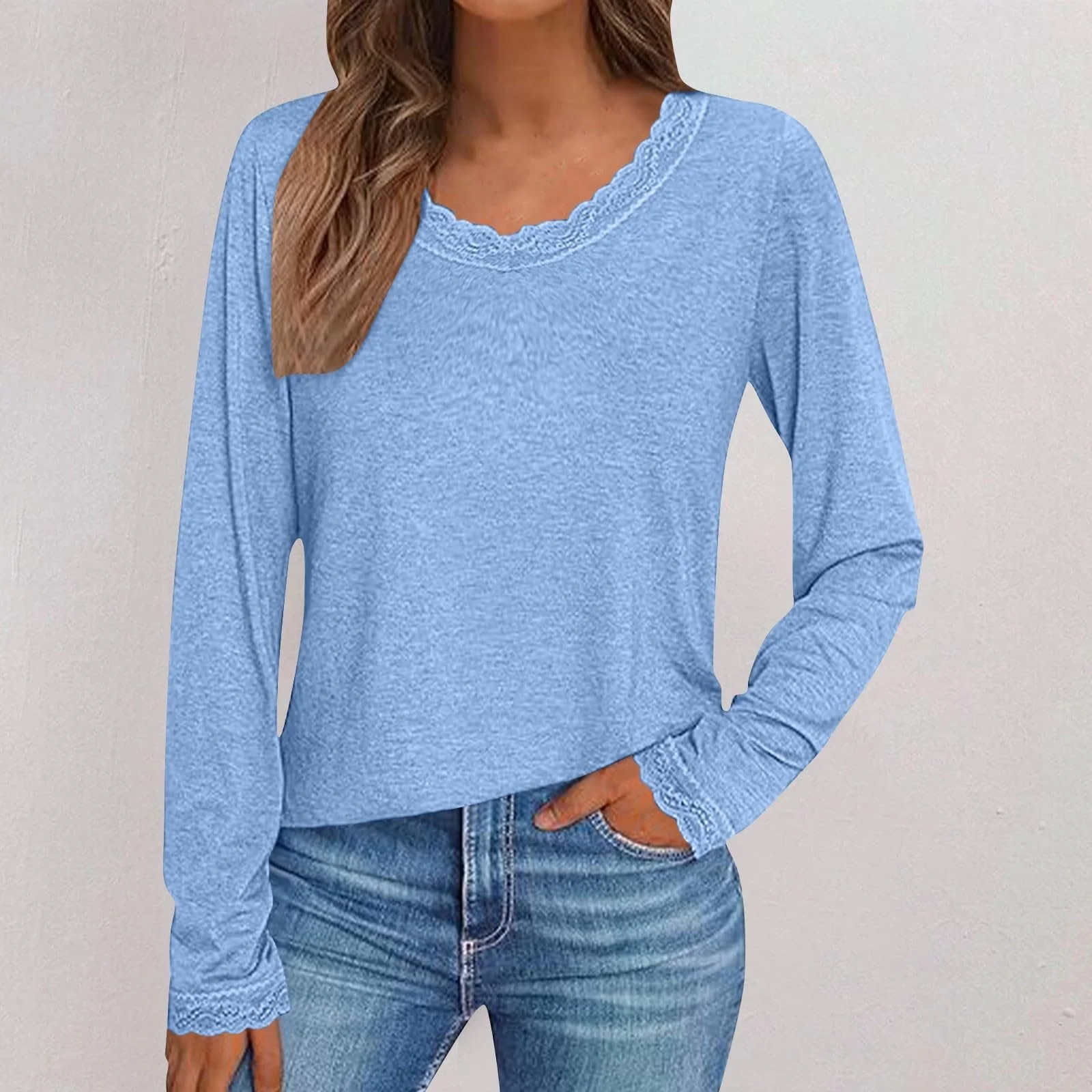 Кофта NZYIHAO Кружевная Женская V-образный вырез, фото №3 Кофта NZYIHAO Кружевная Женская V-образный вырез, фото №3