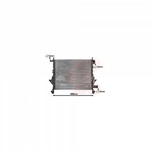 Радиатор охлаждения двигателя VAN WEZEL 43002217 для RENAULT - Фото 1