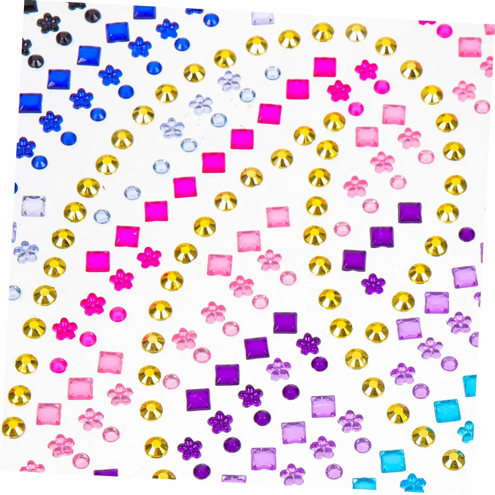 Стразы FRCOLOR 3 листа, наклейки для лица и тела, самоклеящиеся блестки для макияжа и рукоделия, различные дизайны для фестивалей, вечеринок и косплея, фото №3 Стразы FRCOLOR 3 листа, наклейки для лица и тела, самоклеящиеся блестки для макияжа и рукоделия, различные дизайны для фестивалей, вечеринок и косплея, фото №3