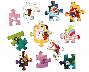 Набор пазлов The Magic Puzzle Company Series 3 The Secret Soup, The Puzzled Patron & The Gnomes' Homes 1000 элементов 3 шт. synthetic.ua - Фото 1