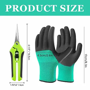 Садові ножиці Набір з рукавичками synthetic.ua - Фото 1