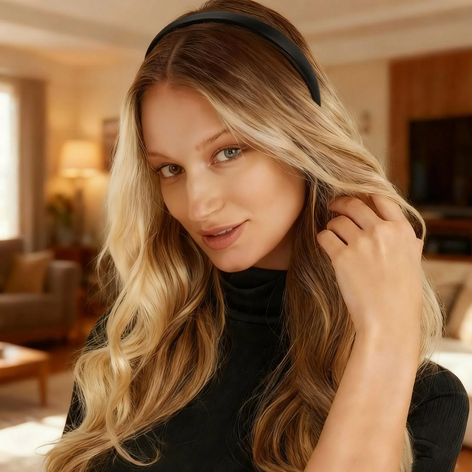 Обруч для волосся Оксамитовий 4 шт, фото №6 Обруч для волосся Оксамитовий 4 шт, фото №6