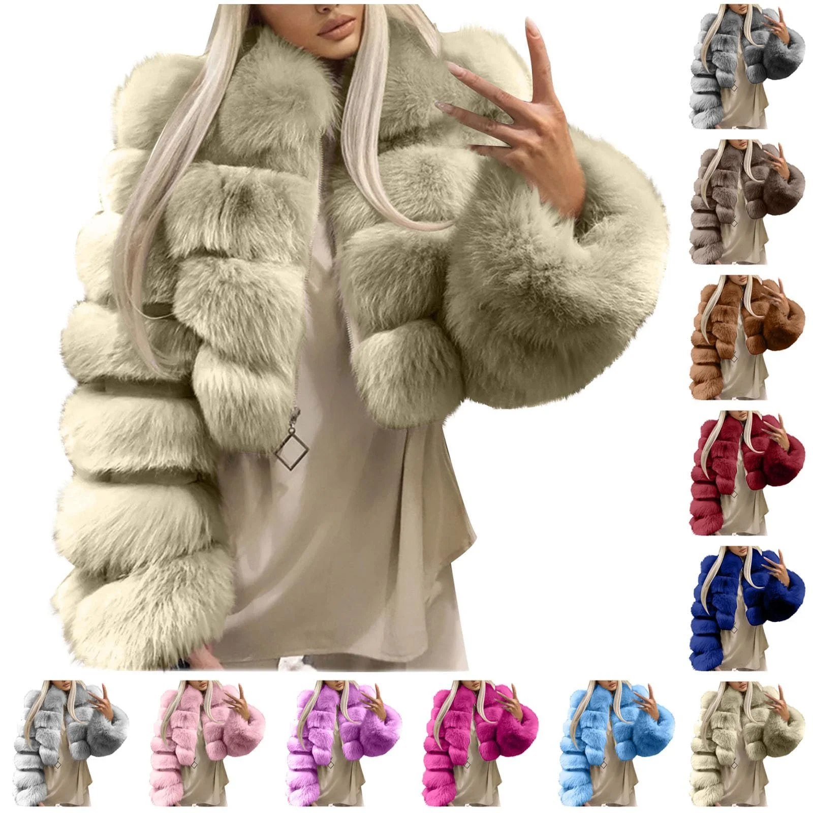 Женская короткая меховая куртка, фото №2 Женская короткая меховая куртка, фото №2