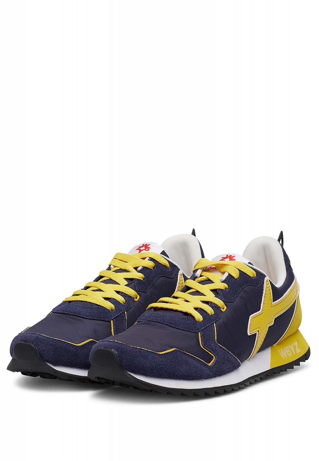 Кросівки W6YZ Jet M Шкіра та нейлон Помаранчевий/Зелений мілітарі, фото №4