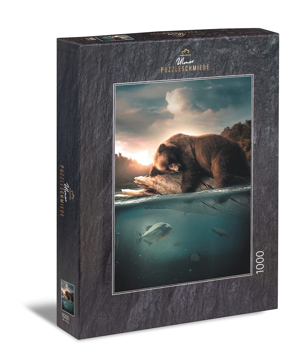 Пазл Ulmer Puzzleschmiede Silent River 1000 элементов 68 x 48 см, фото №1