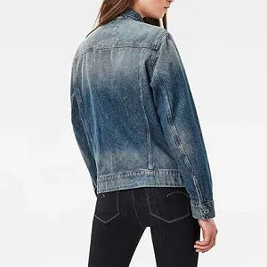 Женсая джинсовая куртка G-Star 3301 Oversized - S1 synthetic.ua - Фото 1