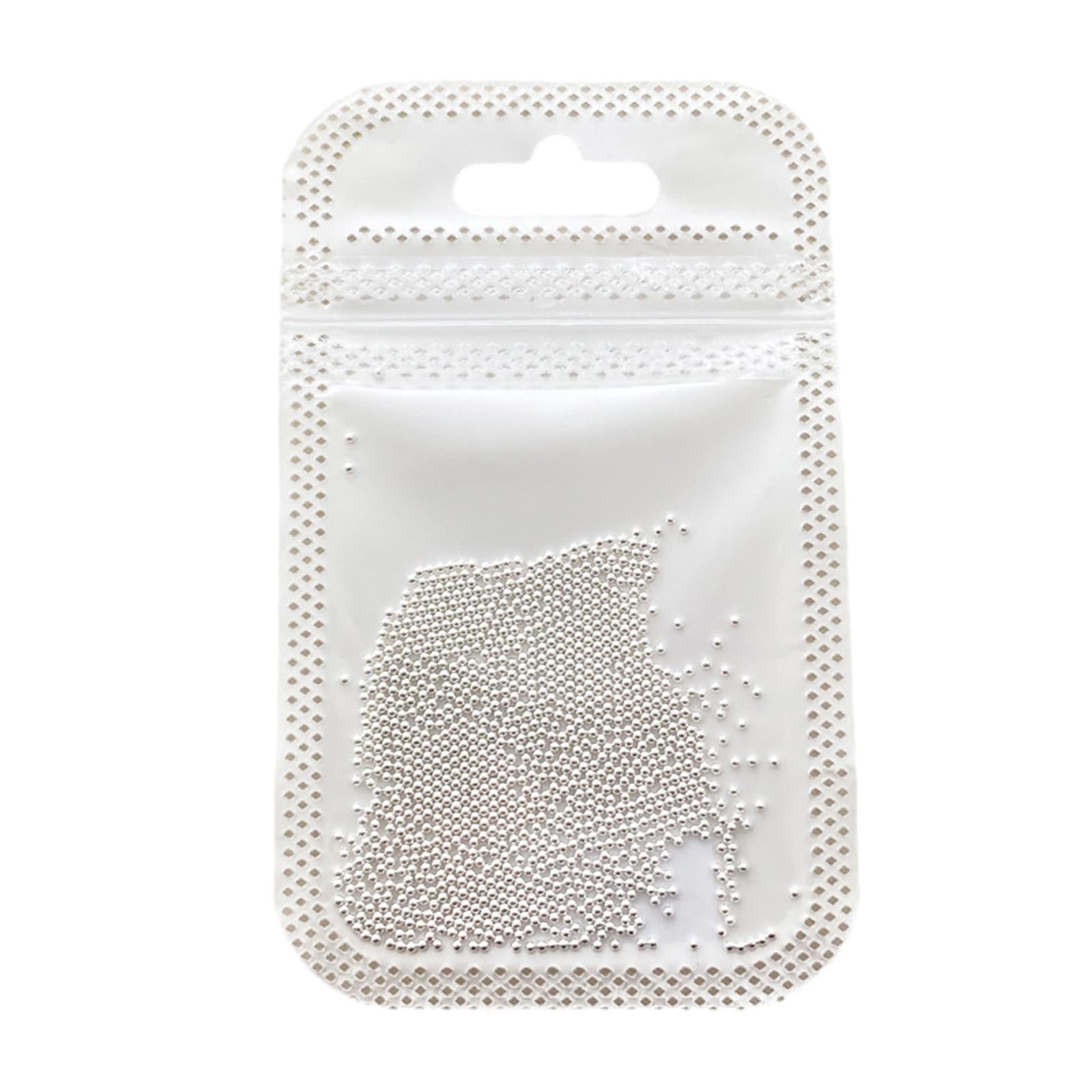 Мікробісер для нігтів Металеві кульки для декору нігтів, фото №8