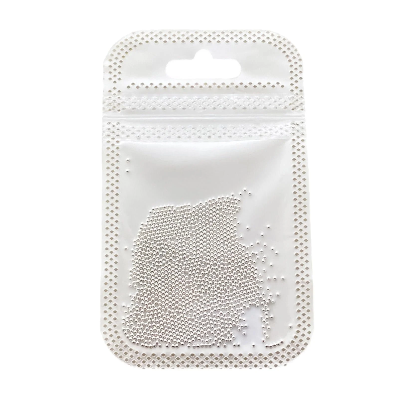 Микробисер для ногтей Металлические шарики для декора ногтей, фото №8