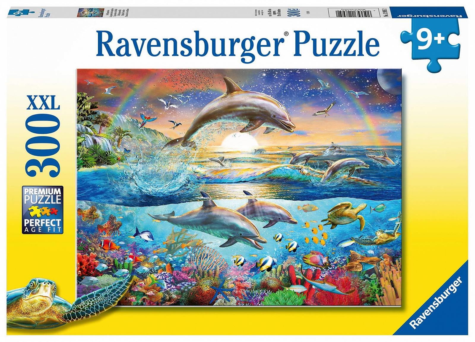 Пазл Ravensburger Le Paradis des Dauphins 12895 300 деталей XXL Разноцветный, фото №2