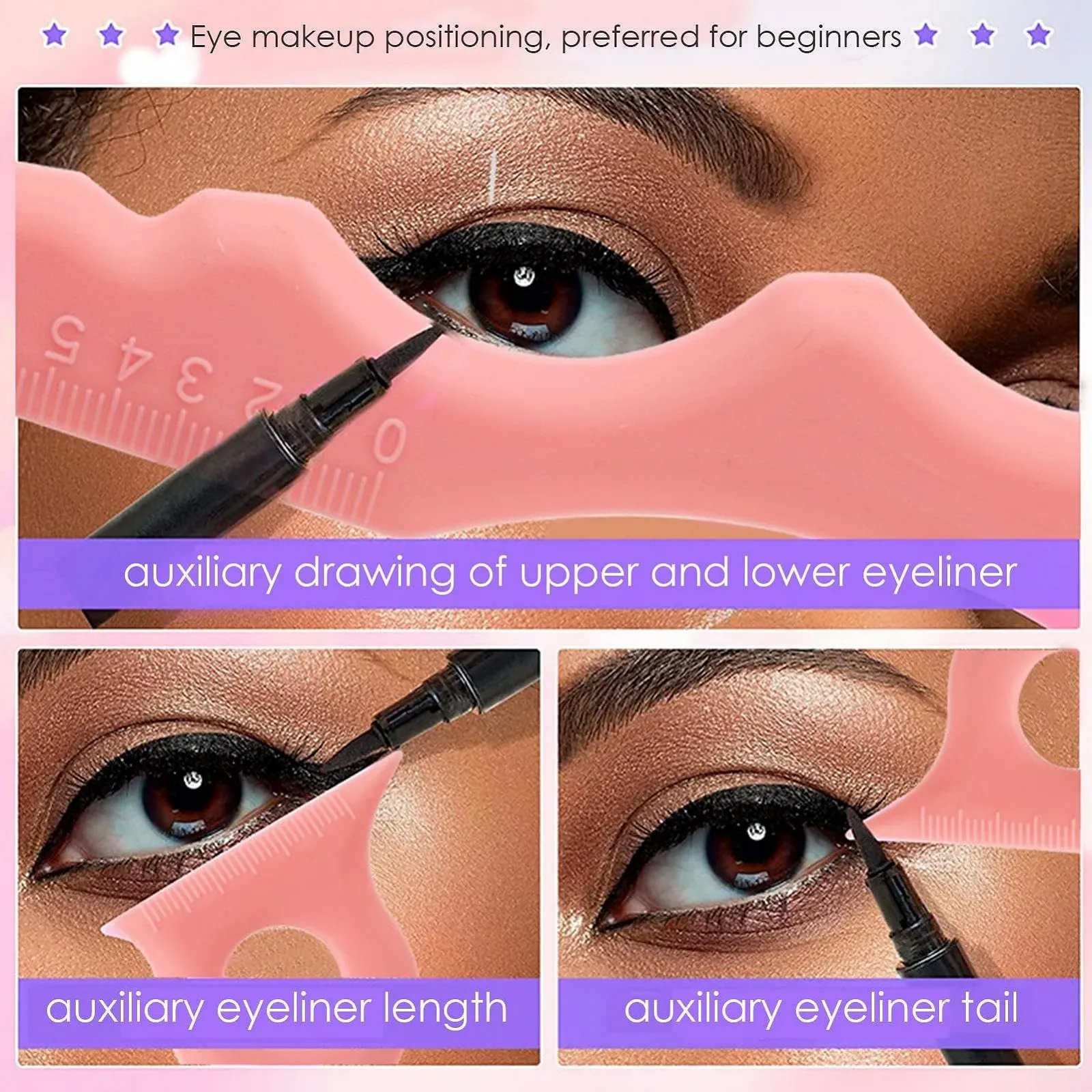 Трафарет для макияжа силиконовый Fowybe, фото №2 Трафарет для макияжа силиконовый Fowybe, фото №2