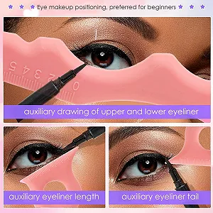 Трафарет для макияжа силиконовый Fowybe цена на synthetic.ua - Фото 1 Трафарет для макияжа силиконовый Fowybe synthetic.ua - Фото 1