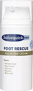 Крем для ног Salvequick Foot Rescue All in 1 увлажняющий 100 мл synthetic.ua - Фото 1