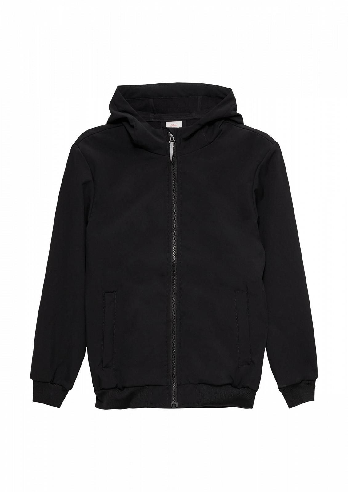 Куртка Softshell s.Oliver з капюшоном та флісом всередині, фото №1 Куртка Softshell s.Oliver з капюшоном та флісом всередині, фото №1