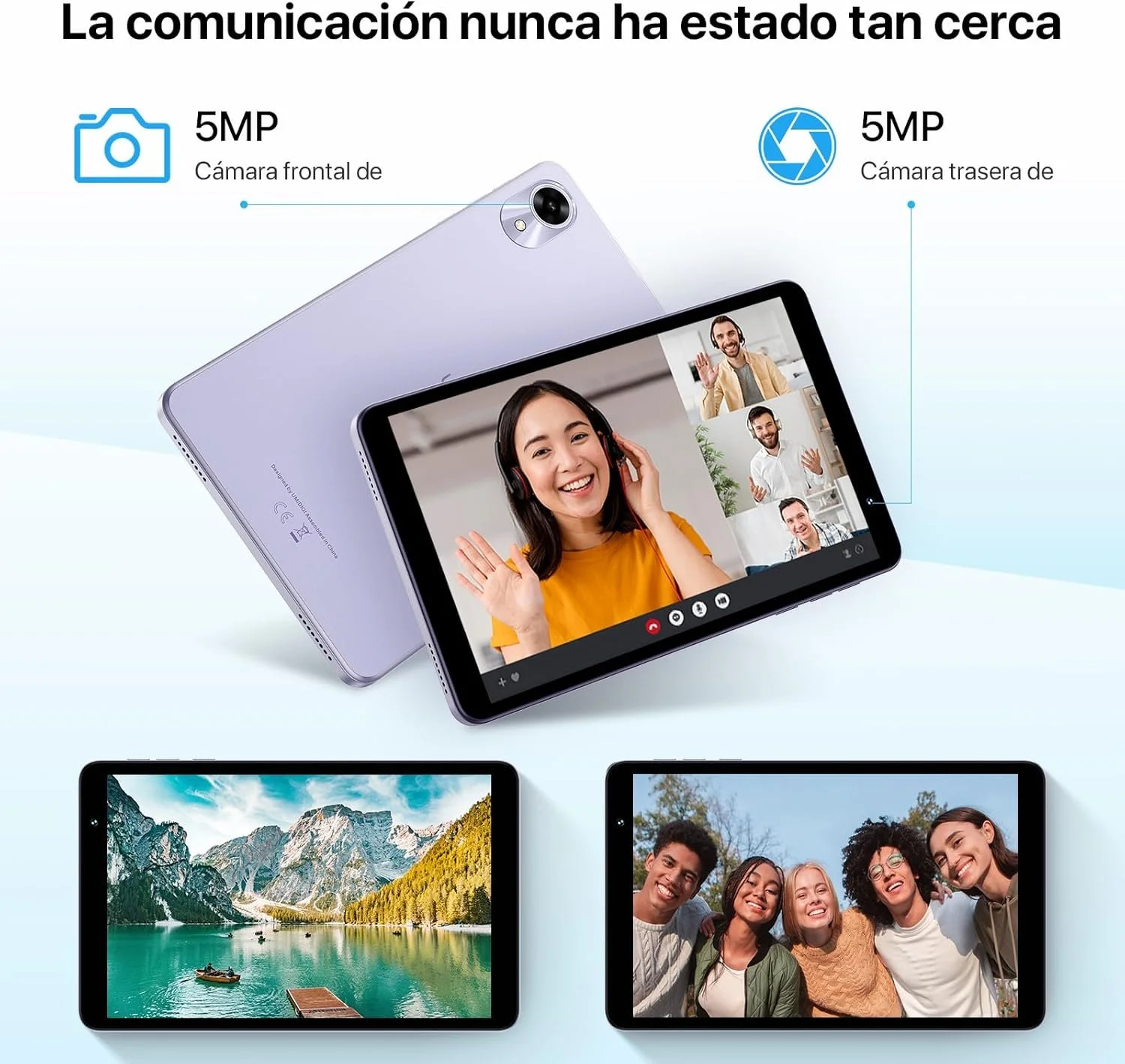 Планшет 8" UMIDIGI G1 Tab Mini 3+4/32GB 4 ядра Android 14 5000mAh Розовый, фото №5