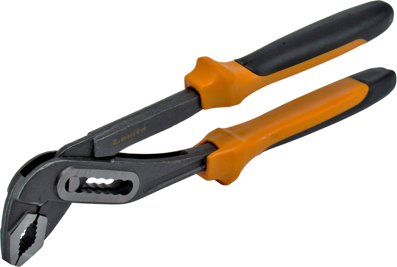 Кліщі переставні для труб Lavita з пластиковими ручками 250мм LA KS1025, фото №1