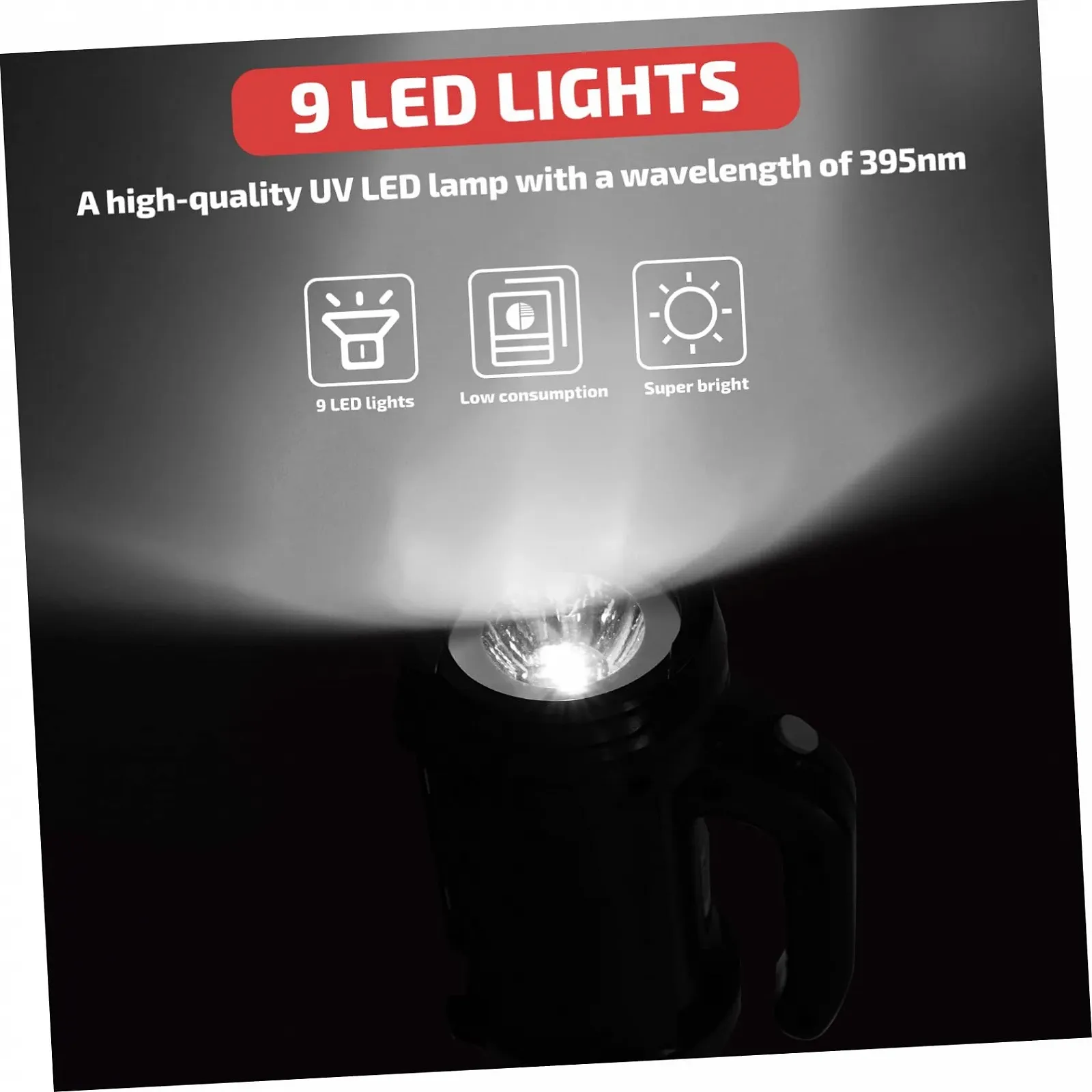 Ліхтарик HOMSFOU з набором інструментів для кемпінгу та домашнього догляду, фото №4