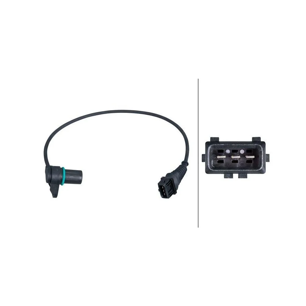 Датчик положення розподільного вала HELLA 6PU 009 121-641 для BMW HITACHI сторона впуску, фото №1