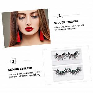 Пара Angoily об'ємних штучних вій 3D європейських і американських synthetic.ua - Фото 1