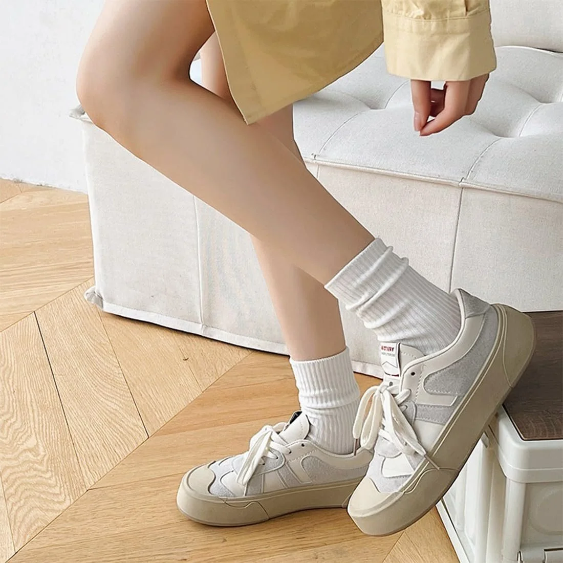 Жіночі шкарпетки В'язані Бавовняні преміум Якість, фото №6 Жіночі шкарпетки В'язані Бавовняні преміум Якість, фото №6