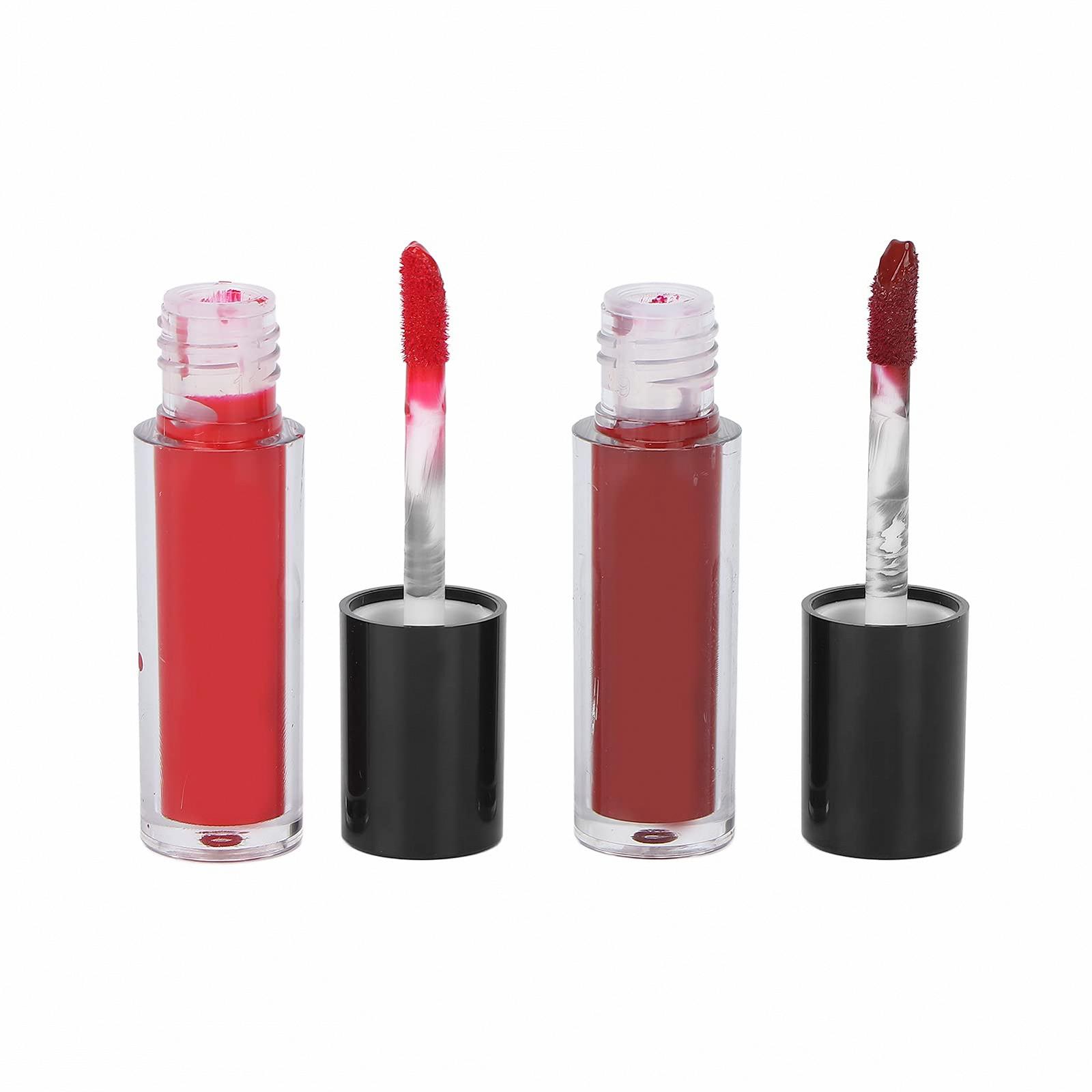 Блиск для губ ANGGREK 4 шт Matte Texture Exquisite Elegante Glättung Kompaktes Design, фото №5