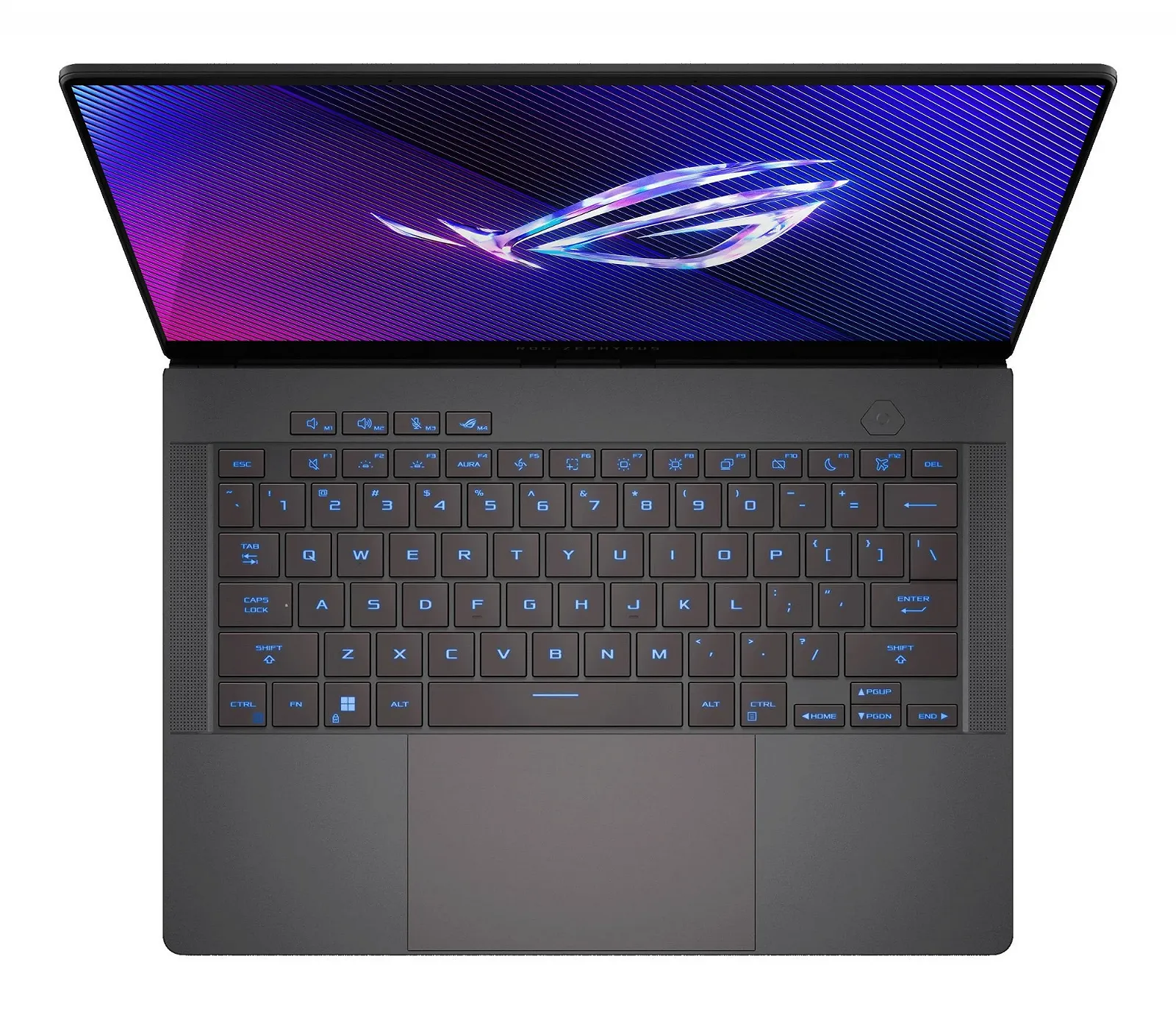 Ноутбук 14" ASUS ROG Zephyrus G14 (GA403UI-Q24W) Gaming AMD Ryzen 9 8945HS RAM 32GB SSD 1TB GeForce RTX 4070 Win11 Алюминиевой корпус (UKR), фото №2 Ноутбук 14" ASUS ROG Zephyrus G14 (GA403UI-Q24W) Gaming AMD Ryzen 9 8945HS RAM 32GB SSD 1TB GeForce RTX 4070 Win11 Алюминиевой корпус (UKR), фото №2