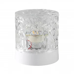 Нічник Fafeicy Water Wave ефект імітації полум'я LED атмосфера (Homochromy Connected and Non-Rotating) - Фото 1