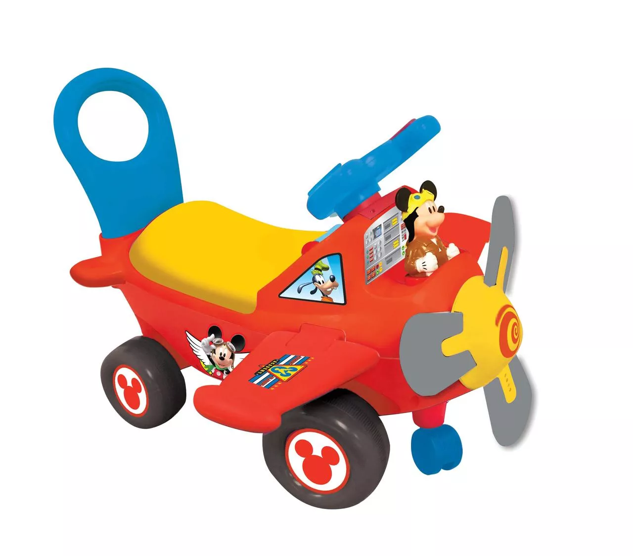 Чудомобиль Микки Маус три в одном Kiddieland 053587, фото №5 Чудомобиль Микки Маус три в одном Kiddieland 053587, фото №5