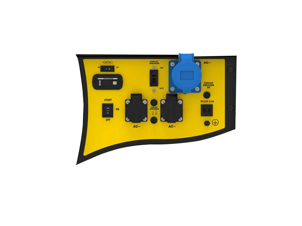 Бензиновый генератор Champion CPG6500Е2-EU 6,2 кВт / 5 кВт Электрический пуск, фото №3 Бензиновый генератор Champion CPG6500Е2-EU 6,2 кВт / 5 кВт Электрический пуск, фото №3