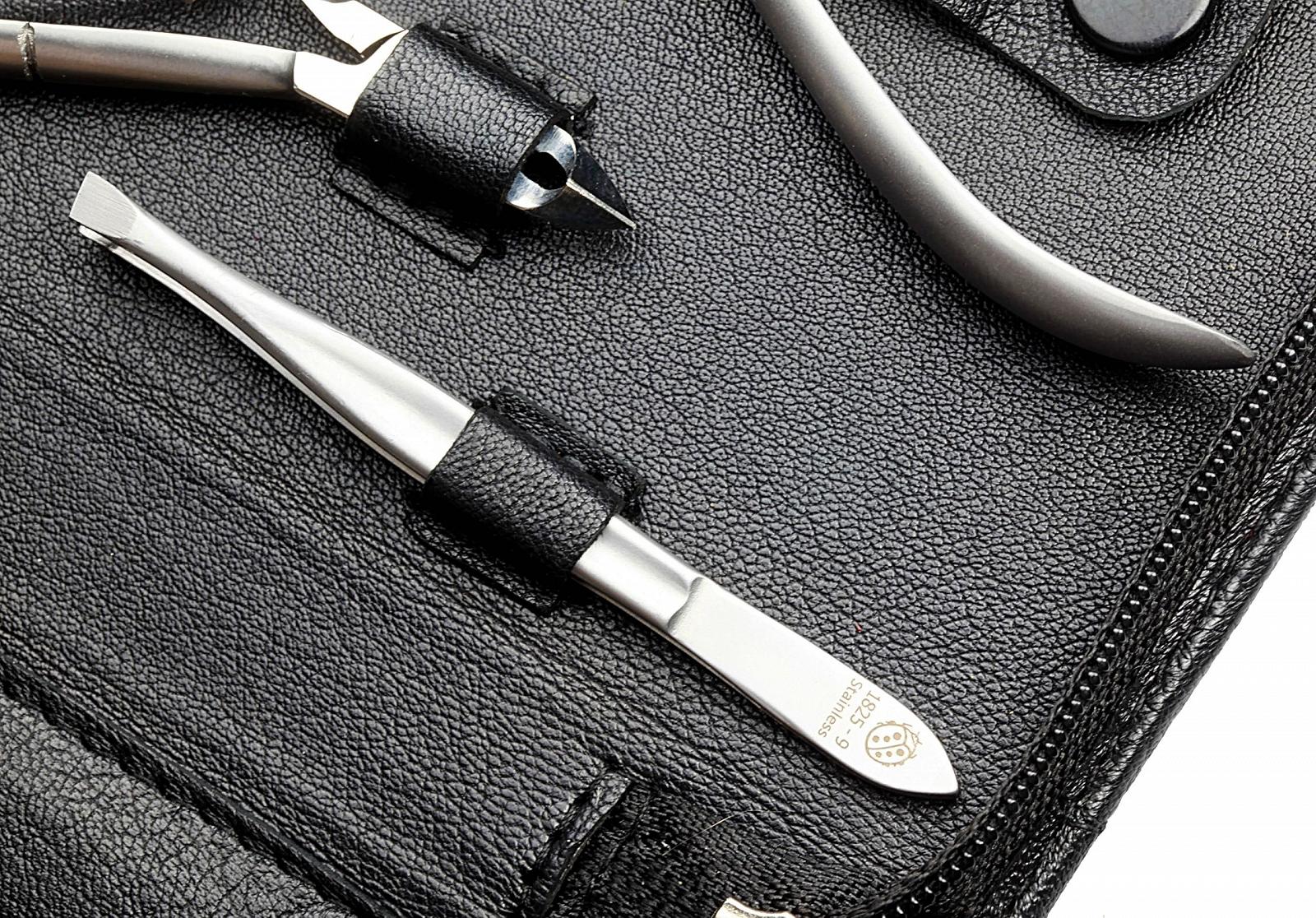 Набір для манікюру Sonnenschein by Hans Kniebes, 9 предметів, чорний, фото №4 Набір для манікюру Sonnenschein by Hans Kniebes, 9 предметів, чорний, фото №4