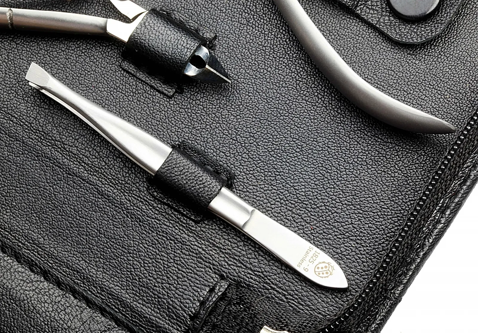 Набір для манікюру Sonnenschein by Hans Kniebes, 9 предметів, чорний, фото №4