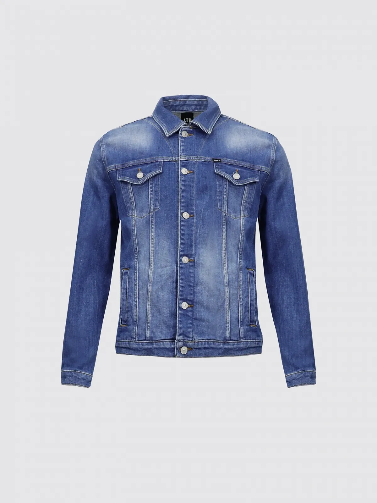 Чоловіча джинсова куртка LTB SANTINO Daneil Undamaged Wash - M, фото №1