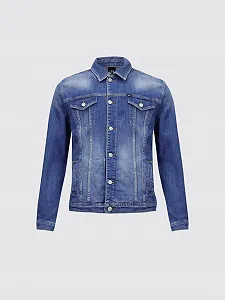 Чоловіча джинсова куртка LTB SANTINO Daneil Undamaged Wash - M - Фото 1