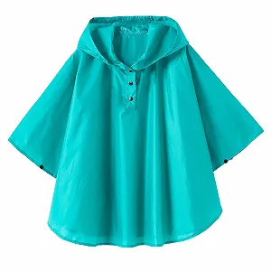 Дитяче дощове пончо QIKADO для хлопчиків і дівчаток, водонепроникне - Фото 1