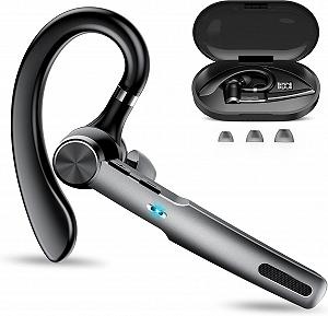 Bluetooth Гарнитура Беспроводная Hands-Free Phone 5.3 Черный - Фото 1