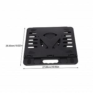 Складана Підставка для Ноутбука Homoyoyo з Тримачем для Телефону, регульована по висоті для ергономічної роботи та ефективного відведення тепла synthetic.ua - Фото 1