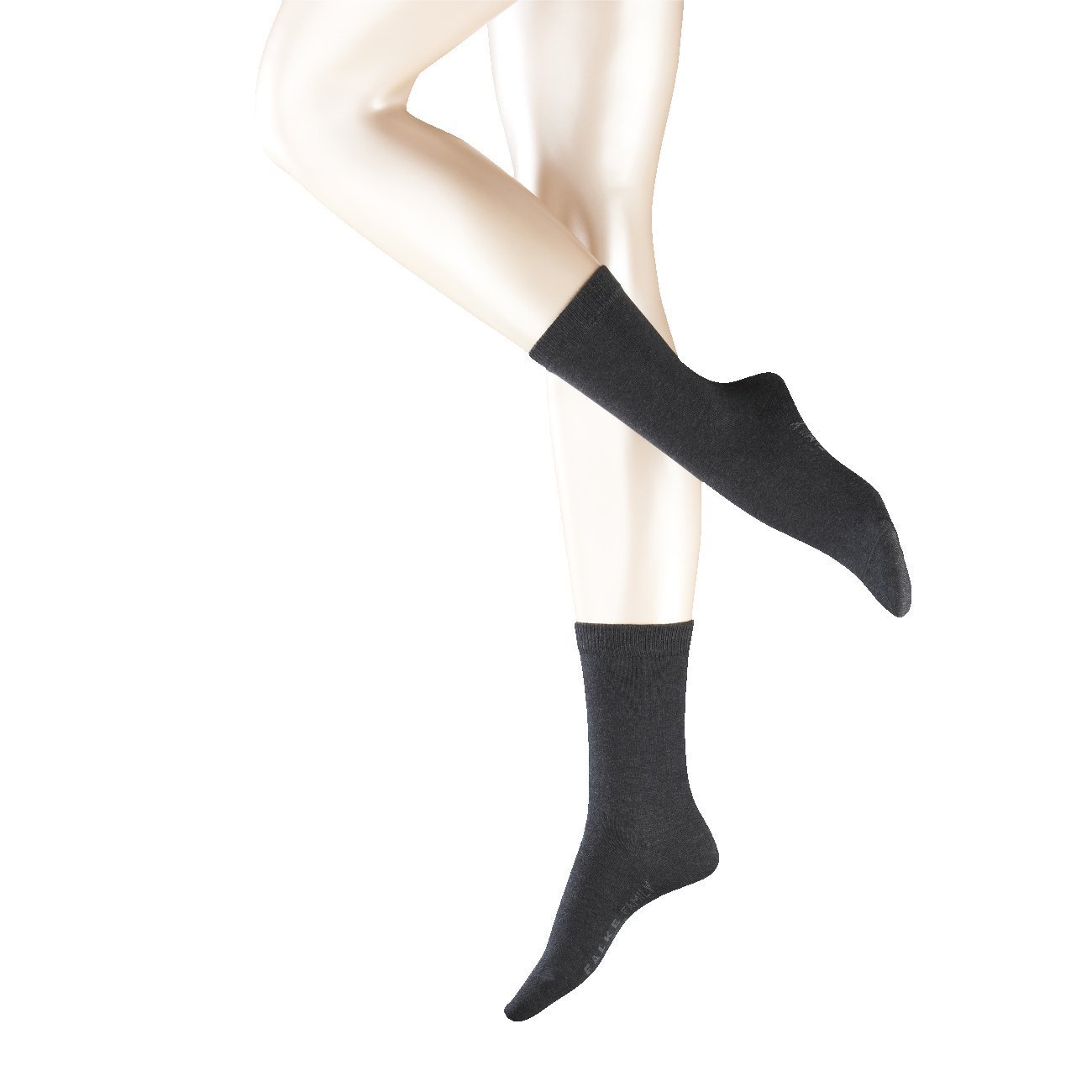 Носки FALKE Family 3 пары, Размер: 35-38; Цвет: Антрацитовый Меланж (3089), фото №3