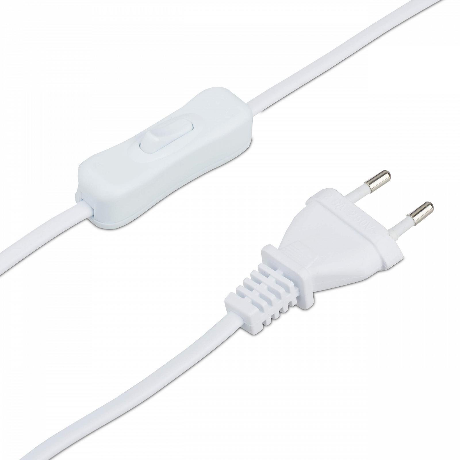 Настільна лампа Relaxdays Lion з тканинним абажуром біла золота E27 47.5x25 см, фото №9