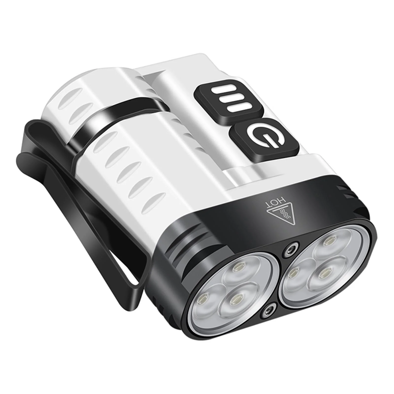 Маленький Светодиодный Фонарь Факел Ручной Яркий Водонепроницаемый Для Кемпинга на Открытом Воздухе Перезаряжаемый С Клипсой, фото №4