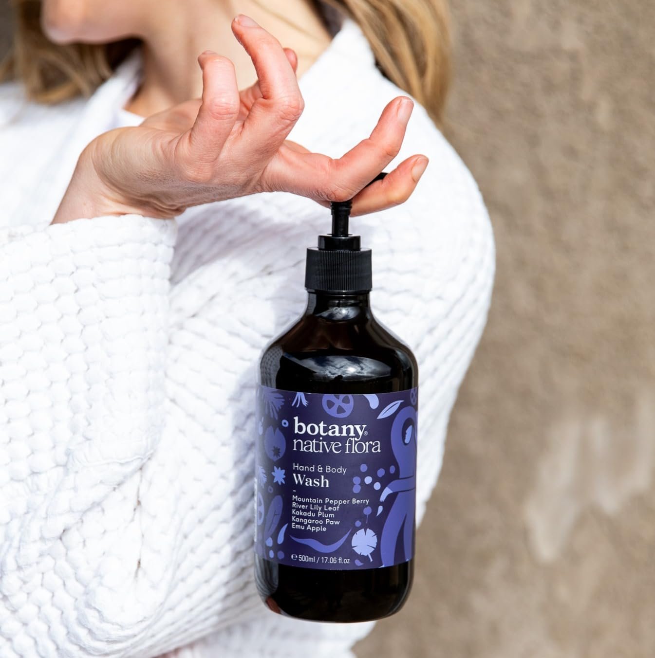 Засіб для миття рук та тіла Botany Native Flora зволожувальний з екстрактами австралійських рослин 500 ml, фото №4