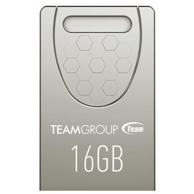 USB флеш-накопичувач Team 16gb C156 Silver USB 2.0 TC15616GS01, фото №1