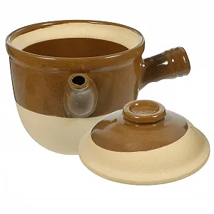 Глиняный горшок TOYANDONA Traditional Chinese для лекарственных трав и супов термостойкий керамический с крышкой - Фото 1
