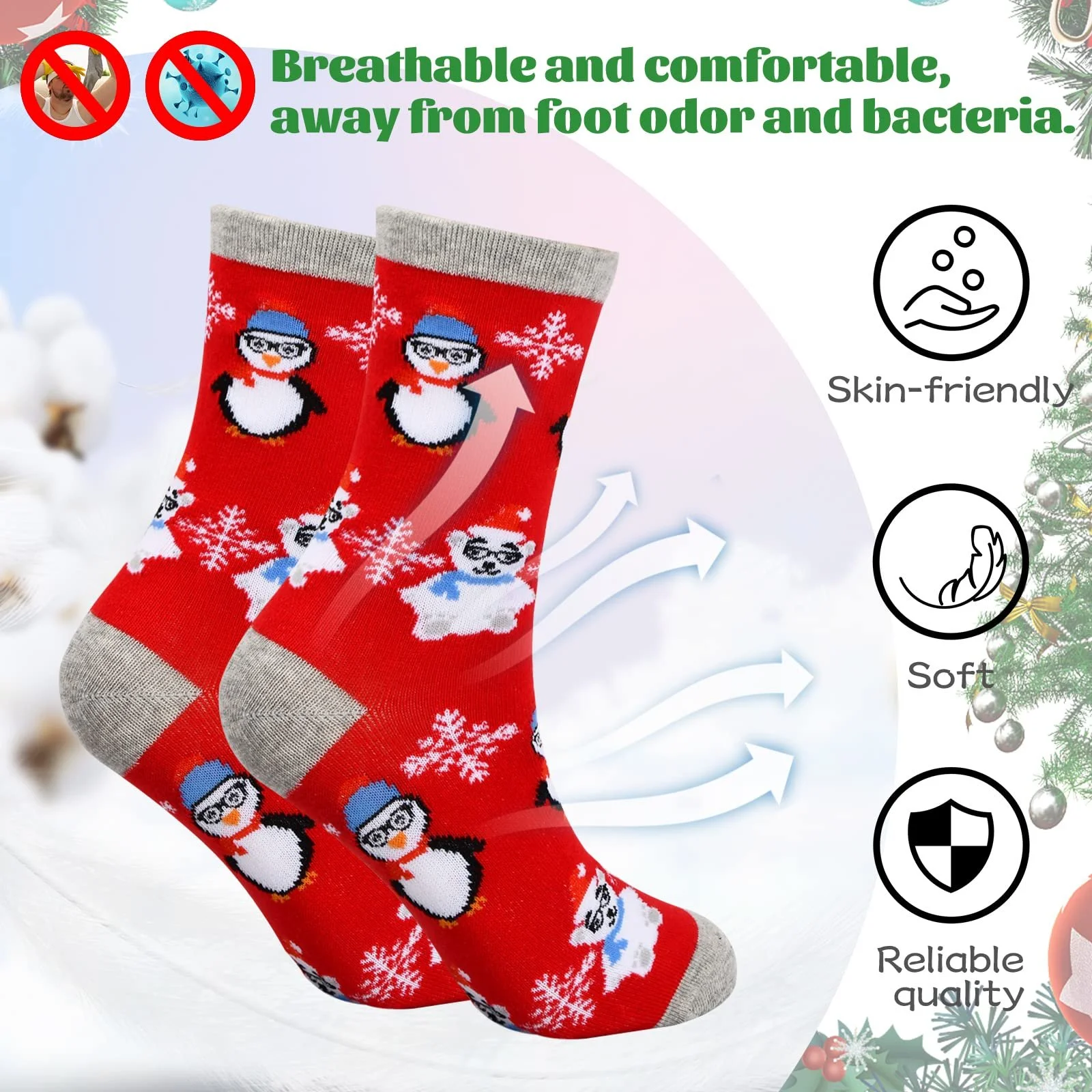 Шкарпетки Жіночі Бавовняні 6 пар, фото №3