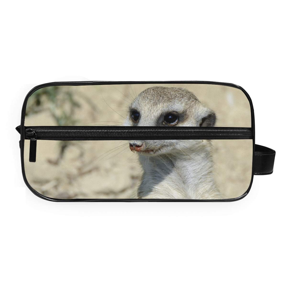 Косметичка Montoj, сумка для хранения, косметичка с изображением суриката, сумка для мытья и полоскания рта для путешествий и дома, фото №1 Косметичка Montoj, сумка для хранения, косметичка с изображением суриката, сумка для мытья и полоскания рта для путешествий и дома, фото №1