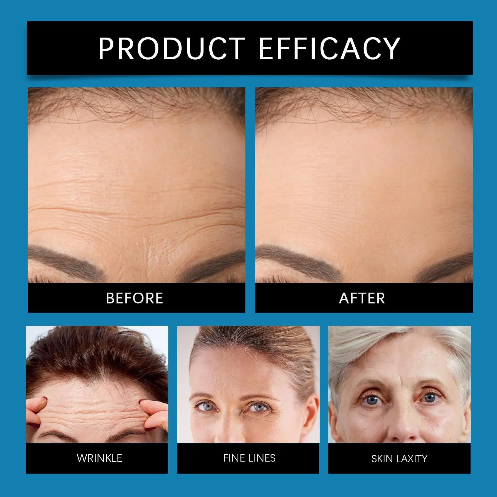 Патчі для чола проти зморшок з колагеном для розгладження мімічних зморшок, фото №3