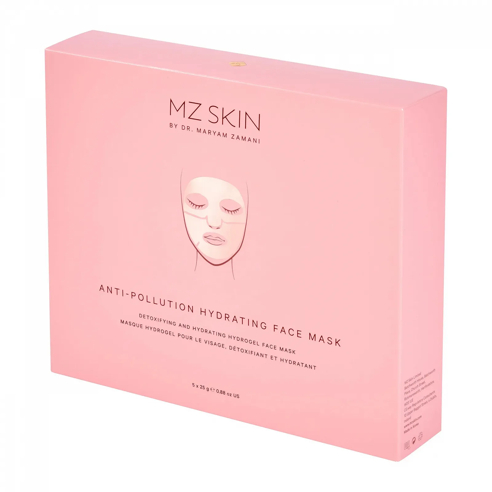 Маска для обличчя MZ Skin Anti Pollution Hydrating (5 шт. в упаковці), фото №6