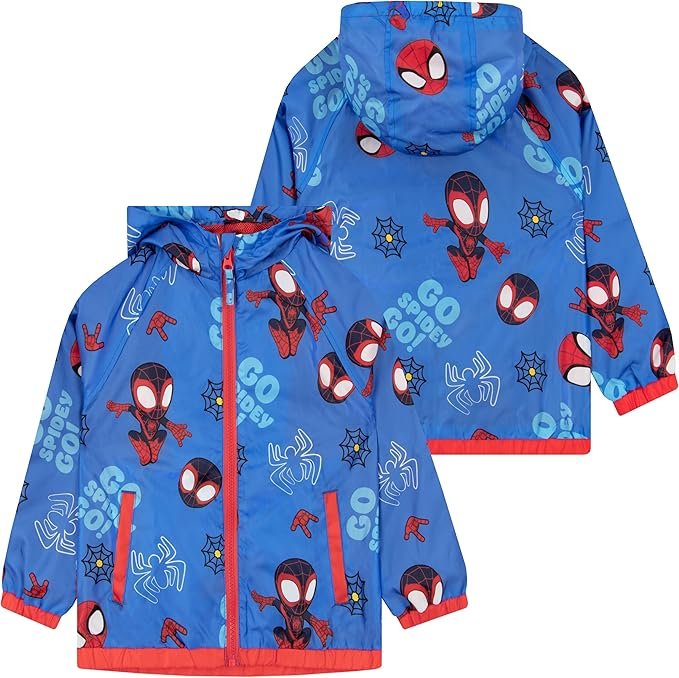 Дитячий дощовик з капюшоном Marvel Spidey and His Amazing Friends, фото №5