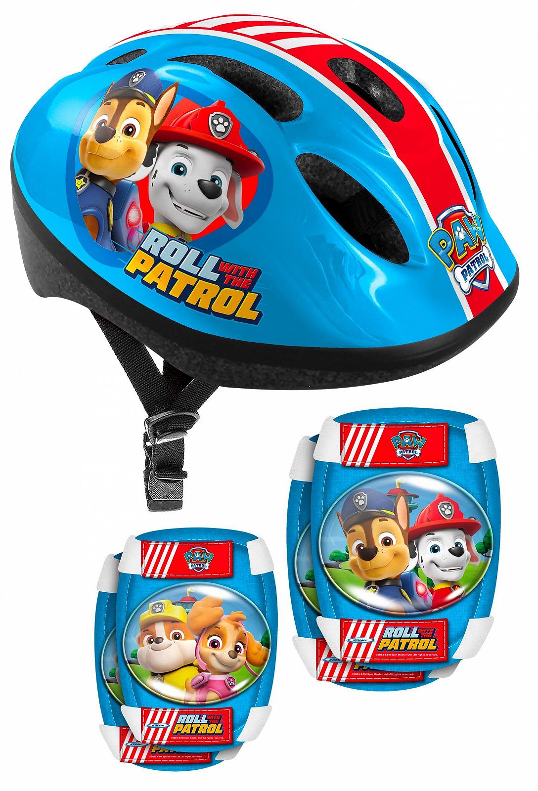 Шлем STAMP Paw Patrol S, синий/красный, фото №1