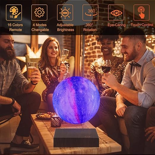 Лампа Vnemofey Floating Moon Lamp 16 цветов Galaxy, фото №3 Лампа Vnemofey Floating Moon Lamp 16 цветов Galaxy, фото №3