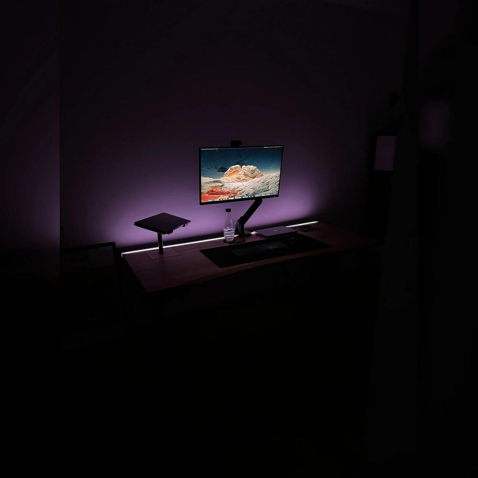 Подставка для ноутбука ErgoHide (дуб и белый), фото №3